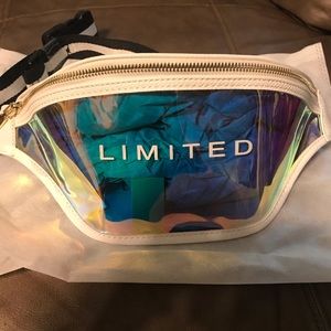 White limited hologram Fanny pack